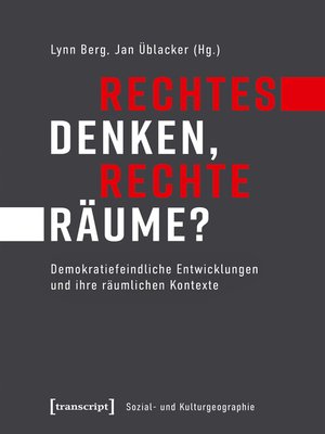 cover image of Rechtes Denken, rechte Räume?